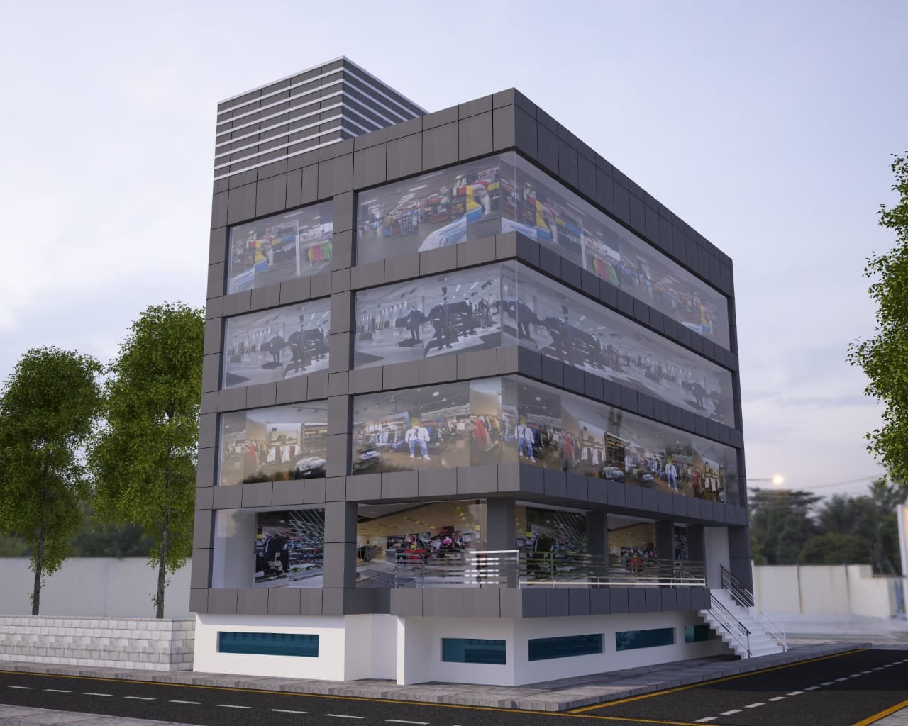 Luxury elevation design